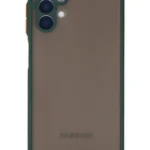 Uray store Samsung Galaxy A04S Kılıf Montreal Silikon Kapak - Yeşil