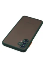 Uray store Samsung Galaxy A04S Kılıf Montreal Silikon Kapak - Yeşil - Görsel 4
