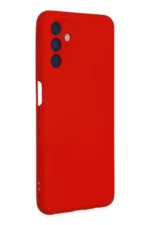 Uray store Samsung Galaxy A04S Kılıf Nano içi Kadife Silikon - Kırmızı - Görsel 2