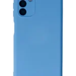 Uray store Samsung Galaxy A04S Kılıf Nano içi Kadife Silikon - Mavi