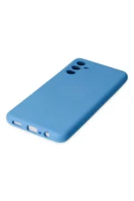Uray store Samsung Galaxy A04S Kılıf Nano içi Kadife Silikon - Mavi - Görsel 5