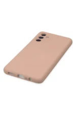 Uray store Samsung Galaxy A04S Kılıf Nano içi Kadife Silikon - Pudra - Görsel 5