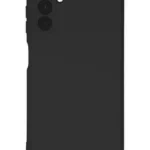 Uray store Samsung Galaxy A04S Kılıf Nano içi Kadife Silikon - Siyah