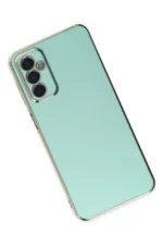 Uray store Samsung Galaxy A04S Kılıf Volet Silikon - Açık Yeşil - Görsel 3