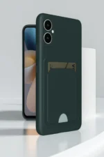 Uray store Samsung Galaxy A05 Kelvin Kartvizitli Silikon - Lacivert - Görsel 2