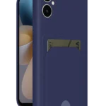 Uray store Samsung Galaxy A05 Kelvin Kartvizitli Silikon - Lacivert