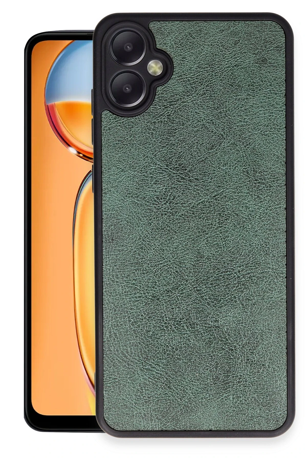 newface-samsung-galaxy-a05-kilif-aras-deri-kapak-koyu-yesil-default Uray store Samsung Galaxy A05 Kılıf Aras Deri Kapak - Koyu Yeşil - Görsel 1