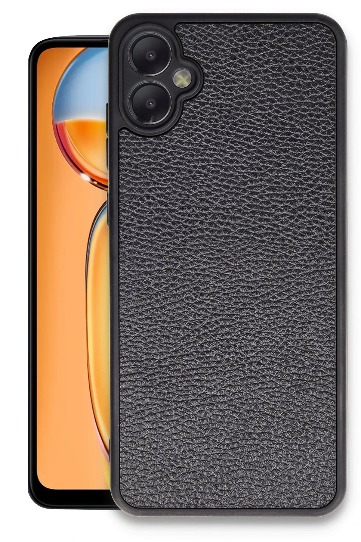 newface-samsung-galaxy-a05-kilif-aras-deri-kapak-siyah-default Uray store Samsung Galaxy A05 Kılıf Aras Deri Kapak - Siyah - Görsel 1