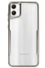 Uray store Samsung Galaxy A05 Kılıf Boyi Silikon Kapak - Titan Gri