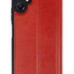 Uray store Samsung Galaxy A05 Kılıf Flip Cover - Kırmızı