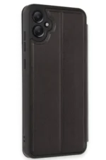 Uray store Samsung Galaxy A05 Kılıf Flip Cover - Siyah - Görsel 2