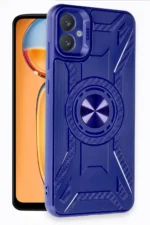 Uray store Samsung Galaxy A05 Kılıf Lincoln Silikon - Lacivert - Görsel 2