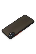 Uray store Samsung Galaxy A05 Kılıf Montreal Silikon Kapak - Siyah - Görsel 3