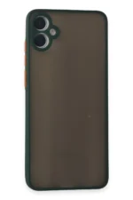 Uray store Samsung Galaxy A05 Kılıf Montreal Silikon Kapak - Yeşil