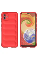 Uray store Samsung Galaxy A05 Kılıf Optimum Silikon - Kırmızı - Görsel 2