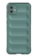 Uray store Samsung Galaxy A05 Kılıf Optimum Silikon - Koyu Yeşil