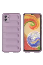 Uray store Samsung Galaxy A05 Kılıf Optimum Silikon - Mor - Görsel 2