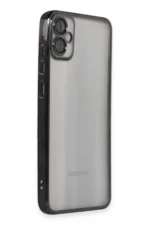 Uray store Samsung Galaxy A05 Kılıf Razer Lensli Silikon - Siyah - Görsel 2