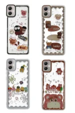 Uray store Samsung Galaxy A05 Kılıf Sweet Desenli Silikon Kapak - Açık Mavi - Görsel 2