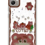Uray store Samsung Galaxy A05 Kılıf Sweet Desenli Silikon Kapak - Pembe