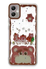 Uray store Samsung Galaxy A05 Kılıf Sweet Desenli Silikon Kapak - Pembe