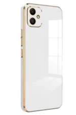 Uray store Samsung Galaxy A05 Kılıf Volet Silikon - Beyaz