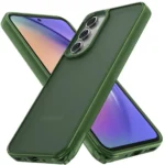 Uray store Samsung Galaxy A05S Kılıf Elegant Kapak - Yeşil