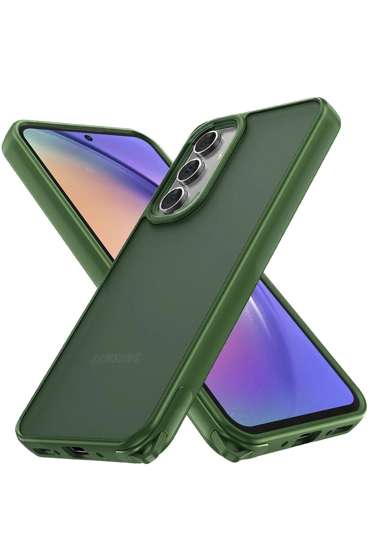newface-samsung-galaxy-a05s-kilif-elegant-kapak-yesil-default Uray store Samsung Galaxy A05S Kılıf Elegant Kapak - Yeşil - Görsel 1