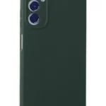 Uray store Samsung Galaxy A05S Kılıf First Silikon - Koyu Yeşil