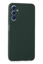 Uray store Samsung Galaxy A05S Kılıf First Silikon - Koyu Yeşil