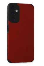 Uray store Samsung Galaxy A05S Kılıf Loop Deri Silikon - Kırmızı