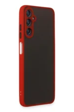 Uray store Samsung Galaxy A05S Kılıf Montreal Silikon Kapak - Kırmızı - Görsel 2