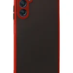 Uray store Samsung Galaxy A05S Kılıf Montreal Silikon Kapak - Kırmızı