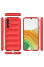 Uray store Samsung Galaxy A05S Kılıf Optimum Silikon - Kırmızı - Görsel 2