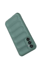 Uray store Samsung Galaxy A05S Kılıf Optimum Silikon - Koyu Yeşil - Görsel 4
