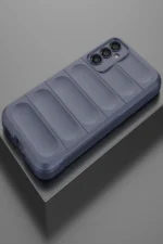 Uray store Samsung Galaxy A05S Kılıf Optimum Silikon - Lacivert - Görsel 3