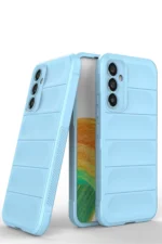Uray store Samsung Galaxy A05S Kılıf Optimum Silikon - Sky Blue - Görsel 4