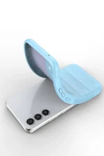 Uray store Samsung Galaxy A05S Kılıf Optimum Silikon - Sky Blue - Görsel 5