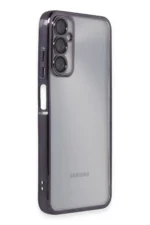 Uray store Samsung Galaxy A05S Kılıf Razer Lensli Silikon - Mor - Görsel 2