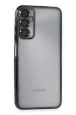 Uray store Samsung Galaxy A05S Kılıf Razer Lensli Silikon - Siyah