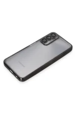 Uray store Samsung Galaxy A05S Kılıf Razer Lensli Silikon - Siyah - Görsel 4