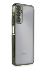 Uray store Samsung Galaxy A05S Kılıf Razer Lensli Silikon - Yeşil - Görsel 2