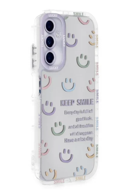 Uray store Samsung Galaxy A05S Kılıf Reflexion Desenli Kapak - Desen 2