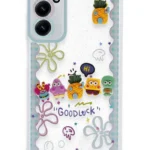 Uray store Samsung Galaxy A05S Kılıf Sweet Desenli Silikon Kapak - Açık Mavi