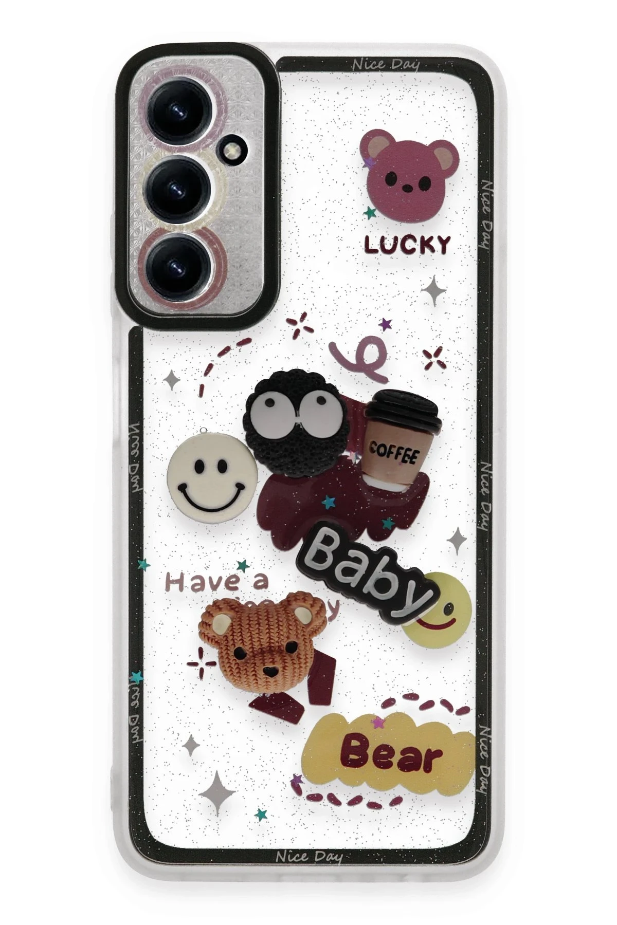 newface-samsung-galaxy-a05s-kilif-sweet-desenli-silikon-kapak-sari-default Uray store Samsung Galaxy A05S Kılıf Sweet Desenli Silikon Kapak - Sarı - Görsel 1