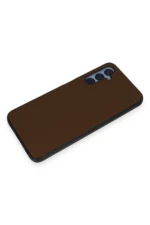 Uray store Samsung Galaxy A05S Kılıf Taft Kapak - Kahverengi - Görsel 3