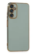 Uray store Samsung Galaxy A05S Kılıf Volet Silikon - Açık Yeşil