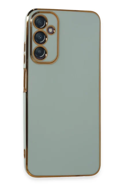 Uray store Samsung Galaxy A05S Kılıf Volet Silikon - Açık Yeşil