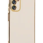 Uray store Samsung Galaxy A05S Kılıf Volet Silikon - Beyaz