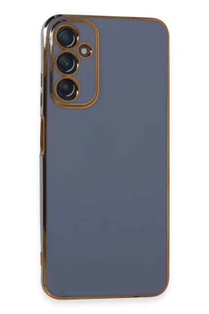 Uray store Samsung Galaxy A05S Kılıf Volet Silikon - Mavi
